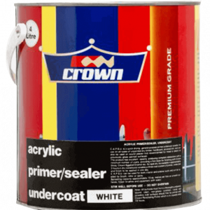 CROWN ACRYLIC PRIMER / SEALER UNDERCOAT - VICTORY PAINTS