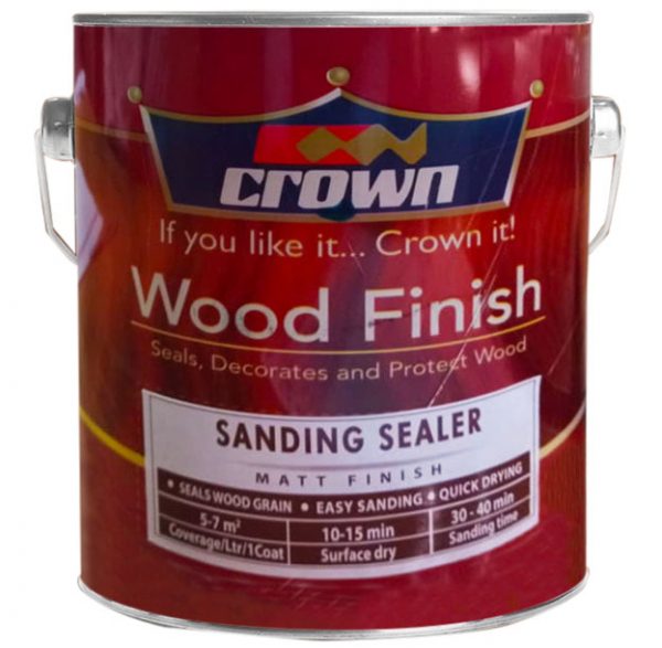 CROWN WOOD FINISH SANDING SEALER - VICTORY PAINTS