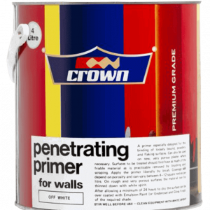 Acrylic Primer Sealer Undercoat - Clear - Crown Paints Online Shop