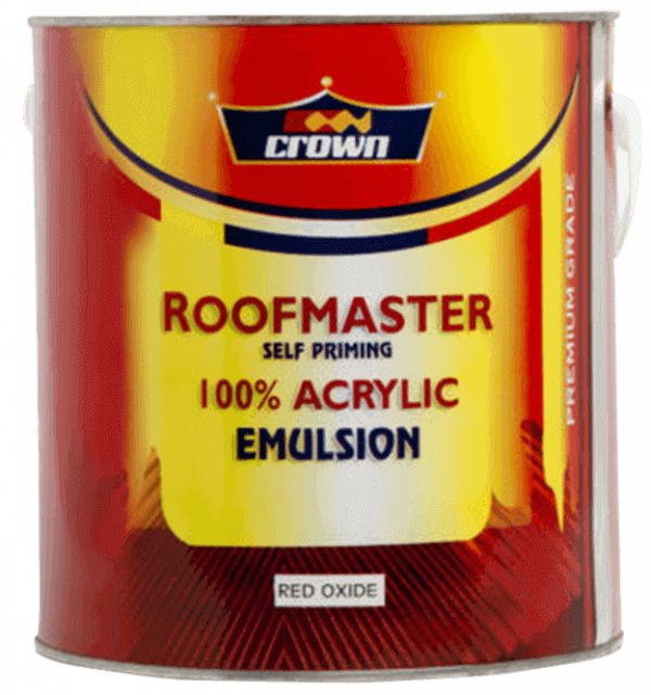 CROWN ROOF MASTER SELF PRIMING ACRYLIC - VICTORY PAINTS