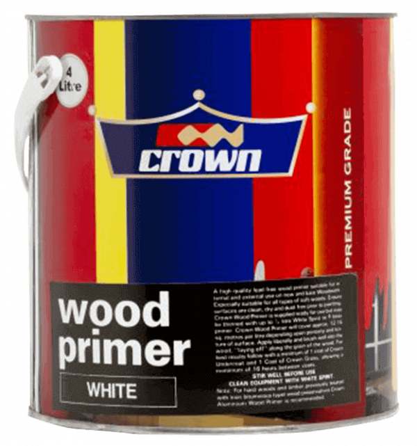 CROWN WHITE WOOD PRIMER - VICTORY PAINTS