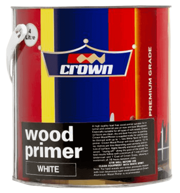 CROWN WHITE WOOD PRIMER - VICTORY PAINTS