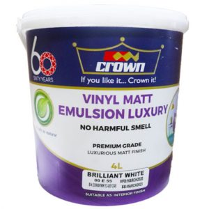 Crown Vinyl Matt Luxury Emulsion