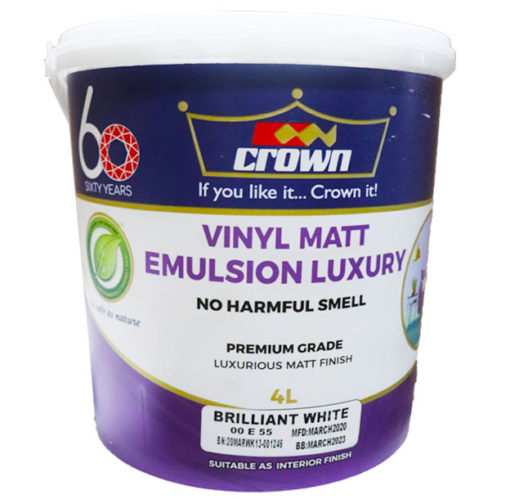 Crown Vinyl Matt Luxury Emulsion