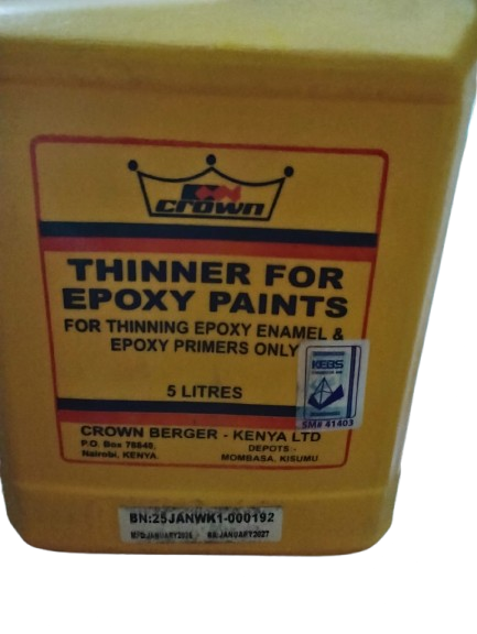 Crown Epoxy Thinner bottle – Premium epoxy paint thinner available at Victory Paints Kenya