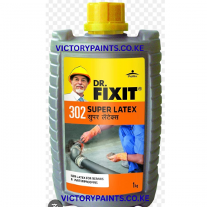 Dr Fixit 302 Super Latex Waterproofing Solution available at Victory Paints Kenya